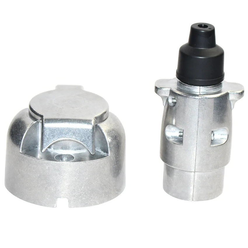 

Новое поступление, 12 В, 7-контактный комплект розеток для прицепа, резиновое уплотнение, Соединительный разъем для автомобильного прицепа, п...