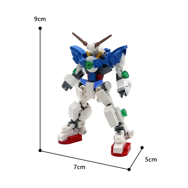 Buildmoc аниме Mecha Robot ASW-G-08 RX-78 меховые фигурки набор солдат строительные блоки