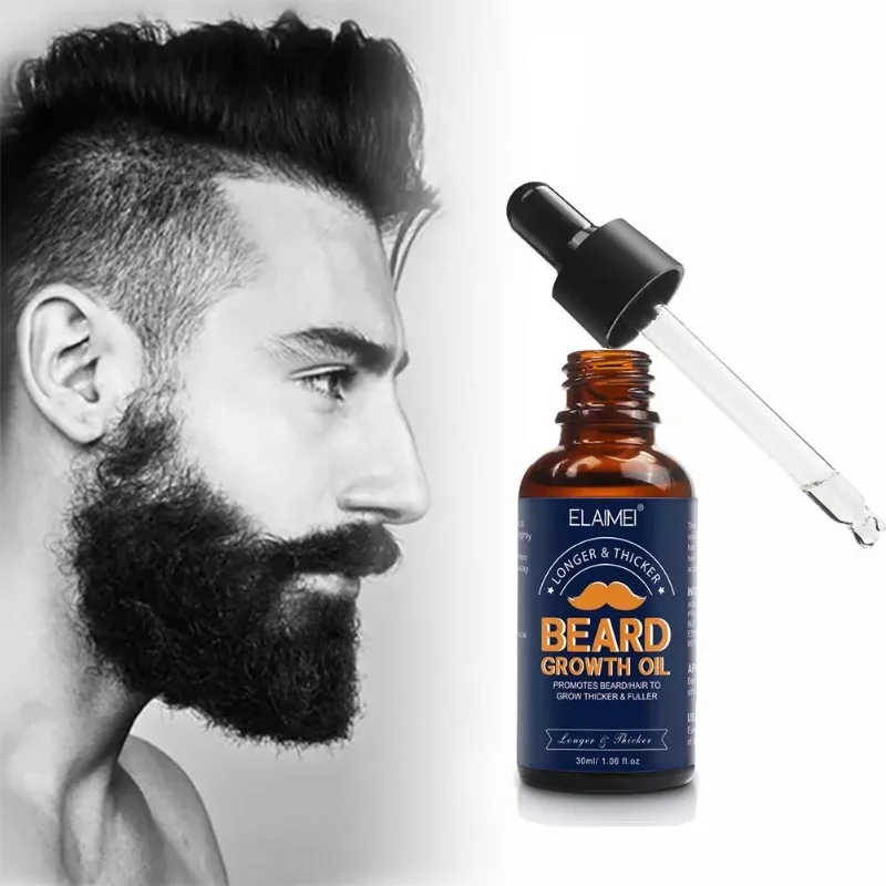 

Professional Beard Growth Essential Oil Men's Beard Enhancer Wish Burst Essential Oil for Beard Growth Hair Care 30ml