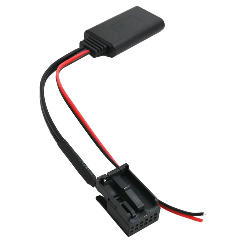USB 5.0 Music Player Audio Adapter Aux Bluetooth For Ford 6000CD Microphone Handsfree