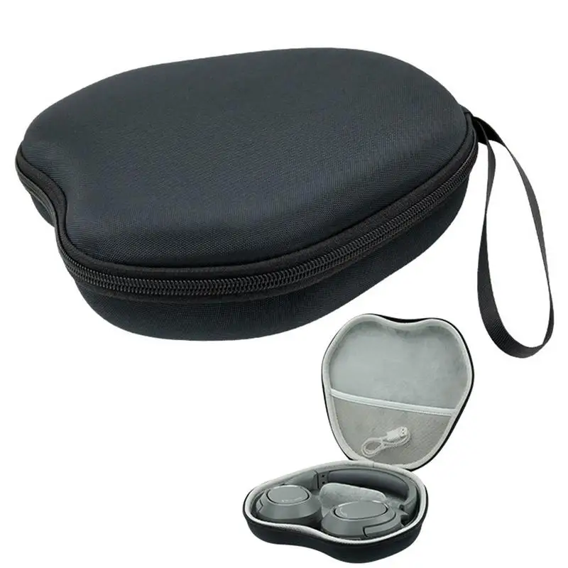 

Headphone Storage Pouch Protective Box For Large Sized Over-Ear Headphones Replacement Protective Hard Shell Travel Carrying Bag