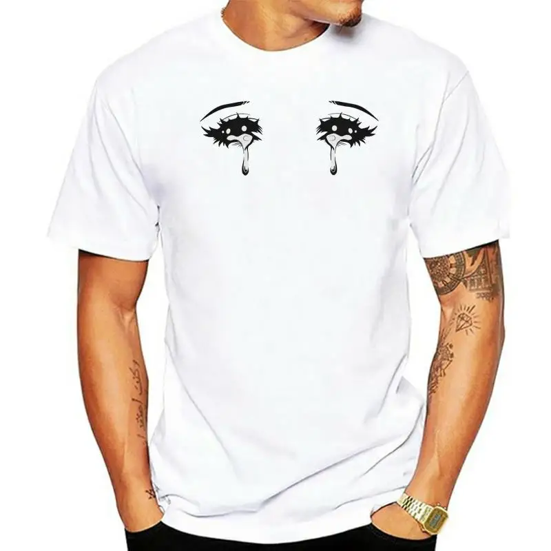 

Anime Crying Eyes T-Shirt - Manga Shirt - Japanese - Anime Gift - Cute Tumblr Inspired men t shirt Funny