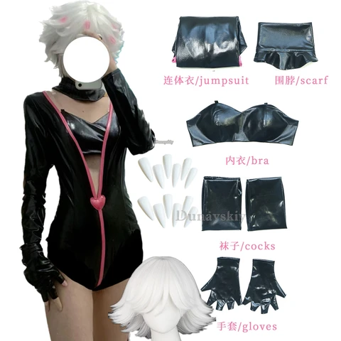 Костюм для косплея с аниме ангелом и пылью, сексуальные боди, необычный костюм, униформа для Хэллоуина, дня рождения, женский костюм