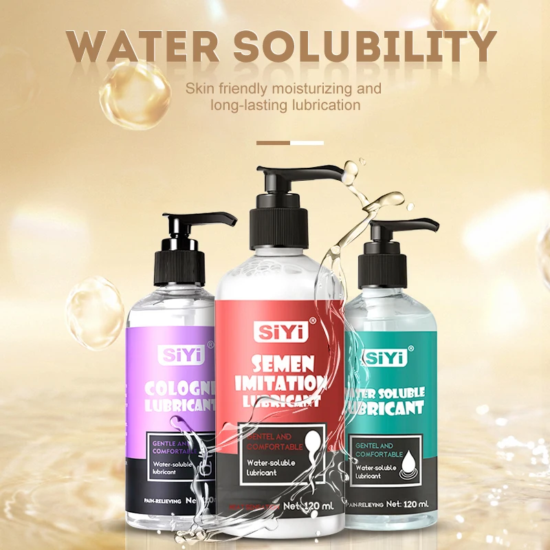 6 видов смазочных материалов на водной основе 120 мл толстый белый гель как