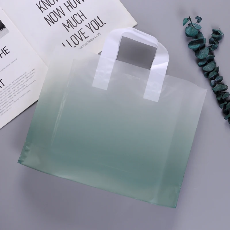 Пластиковые пакеты с логотипом 50 шт.