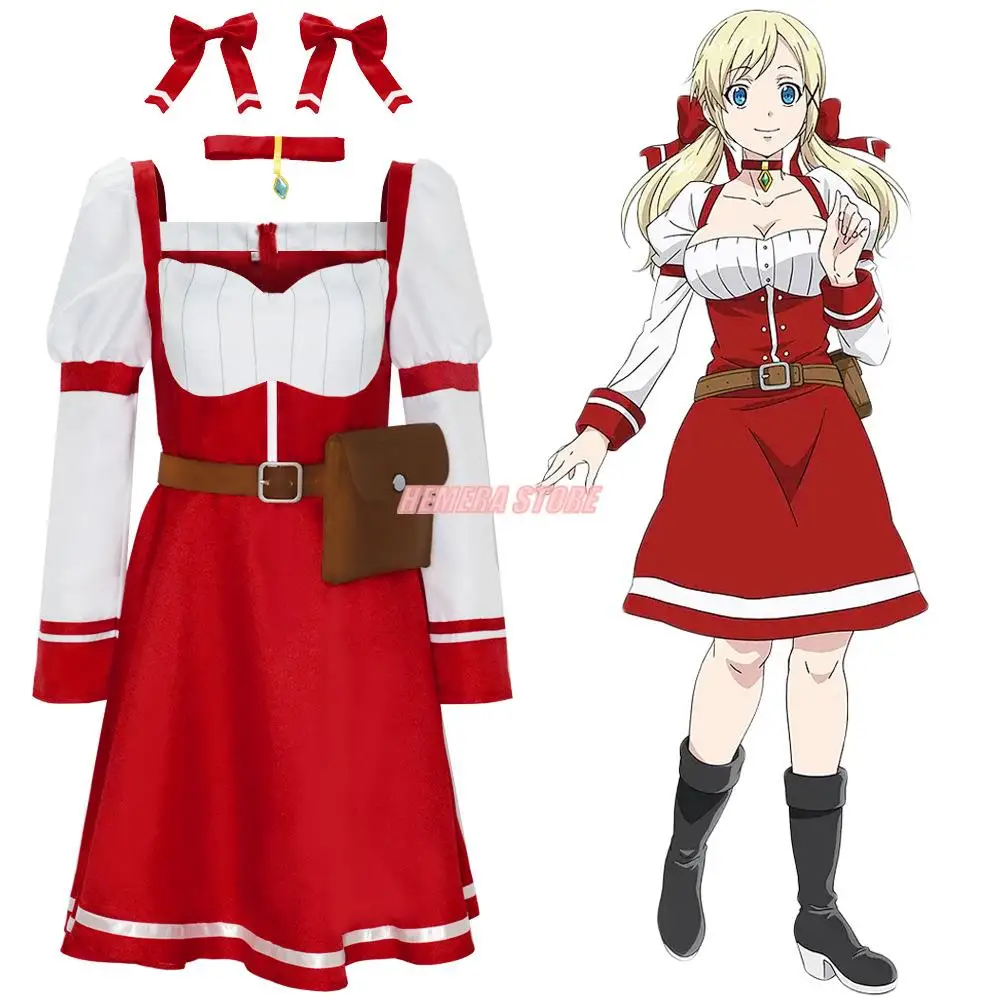 

Yuna Eunice Cosplay Anime The Legendary Hero Is Dead Cosplay Halloween Yuusha Ga Shinda Costume Dress Role Play Party Dress