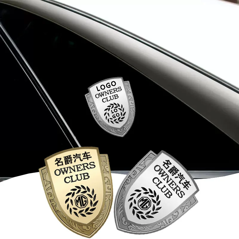 

1Pcs Car Logo Body Metal 3D Fashion Stickers Car Goods For Renault Laguna 2 3 4 Coupe Clio Megane CC Grand Scenic Kangoo Koleos