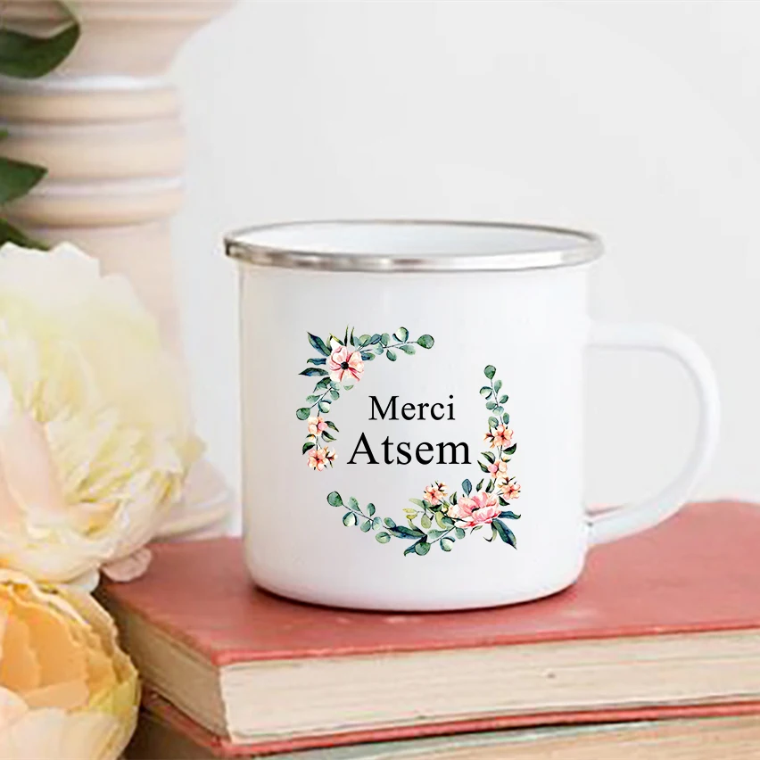 Спасибо Atsem кружки с цветочным принтом креативные чашки для кофе чая кружка
