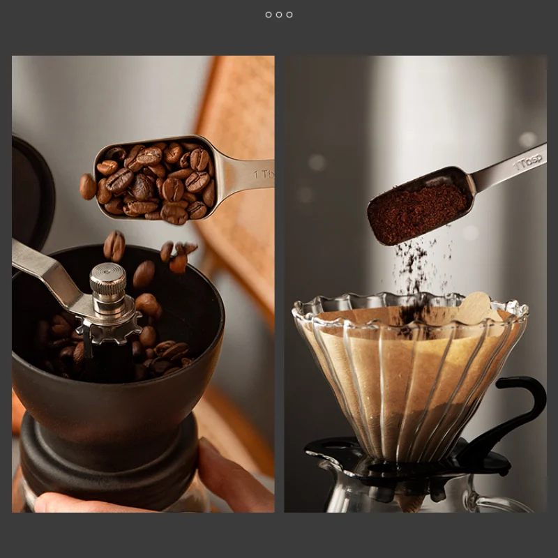 Мерная ложка из нержавеющей стали для кофейных зерен 304 | Дом и сад