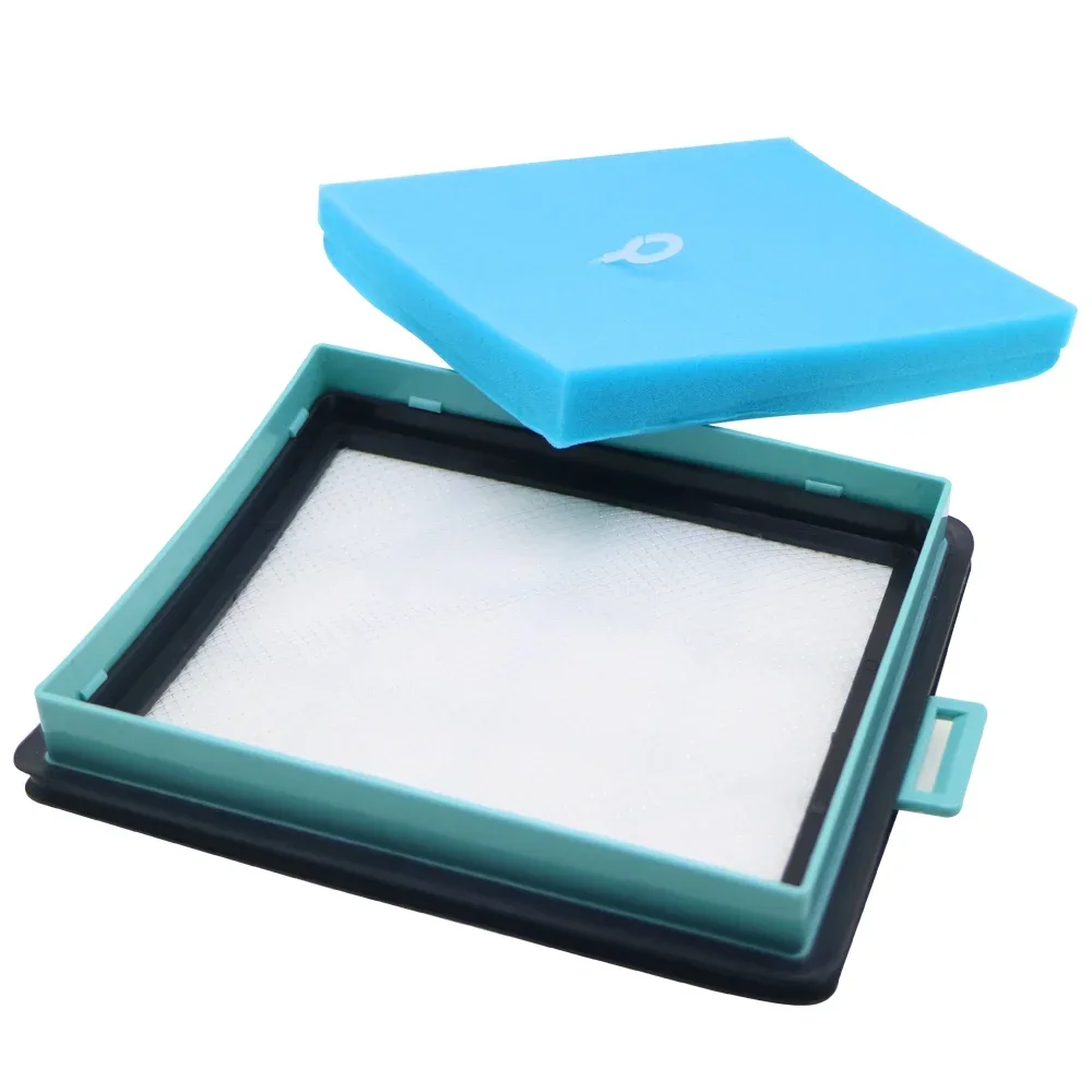 2 шт./лот 1 * фильтр + хлопок для Philips FC8760 FC8761 FC8764 FC8766 FC8767 пылесос HEPA фильтры Запчасти