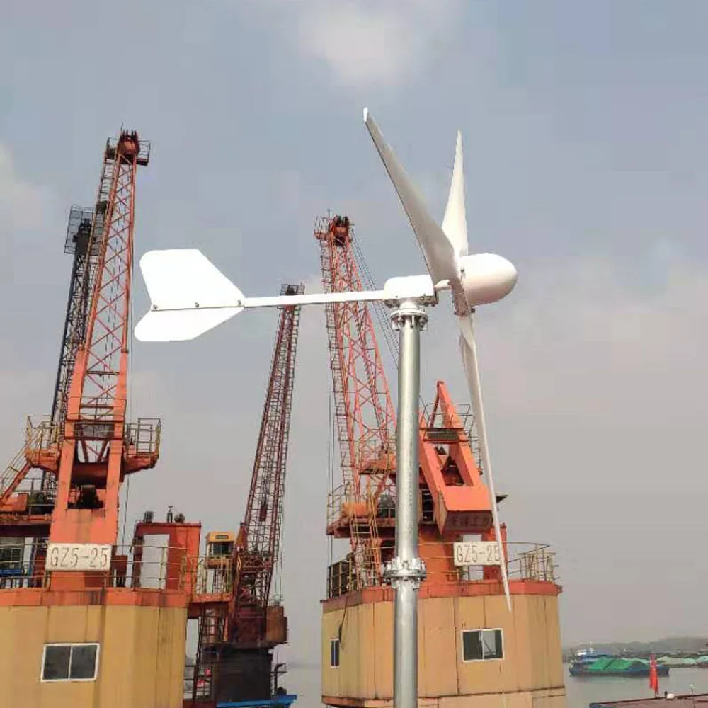 Быстрая доставка ветряная турбина 15 кВт горизонтальный генератор 10000 Вт 12 В 24 48