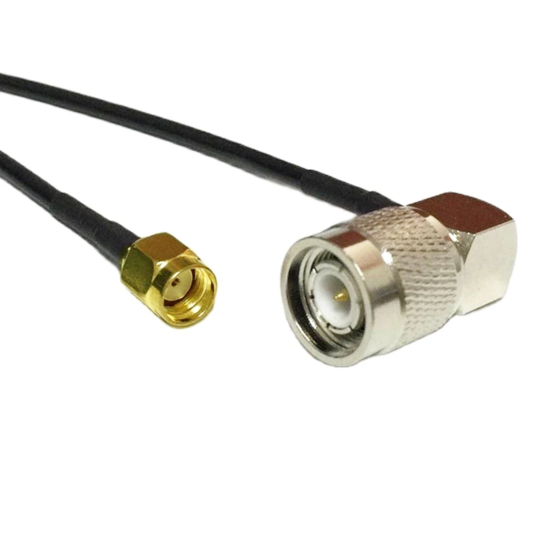 Кабель для беспроводного модема RP SMA Plug к TNC Male 90 градусов переходник