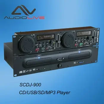 19-дюймовый двойной профессиональный DJ-плеер CD/USB/SD/MP3