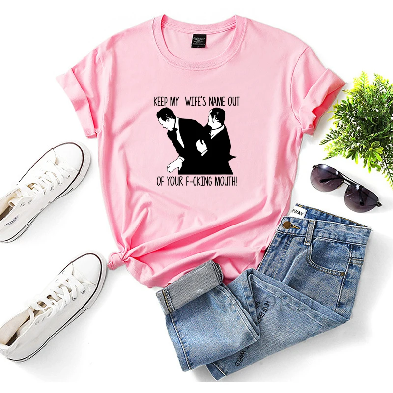 Футболка с принтом Оскара 2022 футболка изображением Уилла Смита женская Криса рок