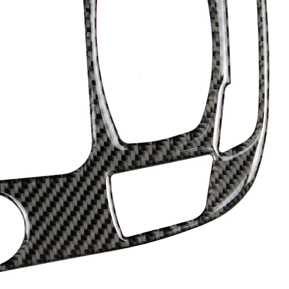 2 шт. накладка на панель коробки переключения передач из углеродного волокна для