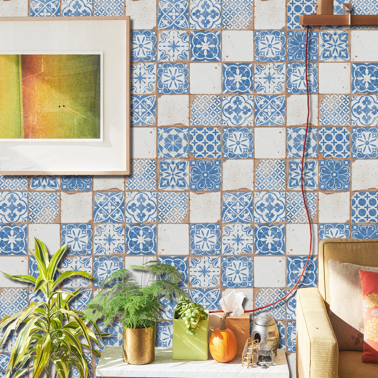 Прозрачные утолщенные настенные наклейки в европейском стиле самоклеящиеся