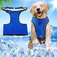 summer cooling dog harness nylon cool medium large dog harness vest with ics packs removable pet harness adjustable for pitbull