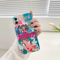 japanese beautiful cute girl phone case for iphone 13 12 mini 11 pro x xr xs max 7 8 6 plus 2022 capa