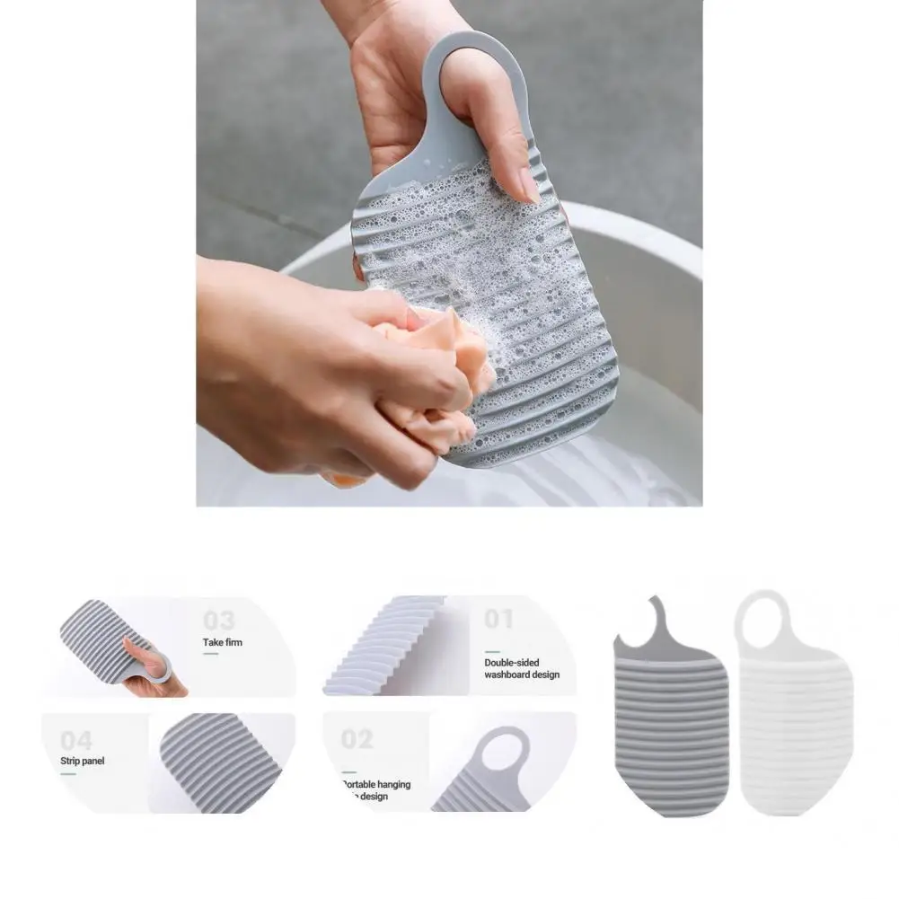 

Easy to Operate Useful Smooth Surface Washing Board Thicken Washing Board Hygienic for Kids Cloth