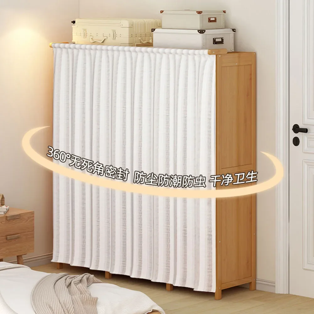 Стильный шкаф большой емкости шкафчик простота противогрибковый пылезащитный