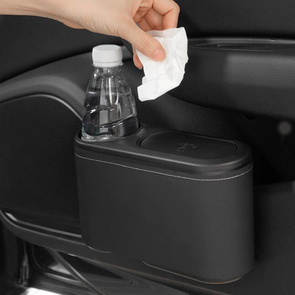 

Автомобильный мусорный бак с крышкой, многофункциональный ящик для хранения из АБС-пластика, переднее сиденье, задняя дренажная бутылка для воды, стойка для хранения ключей телефона, авто