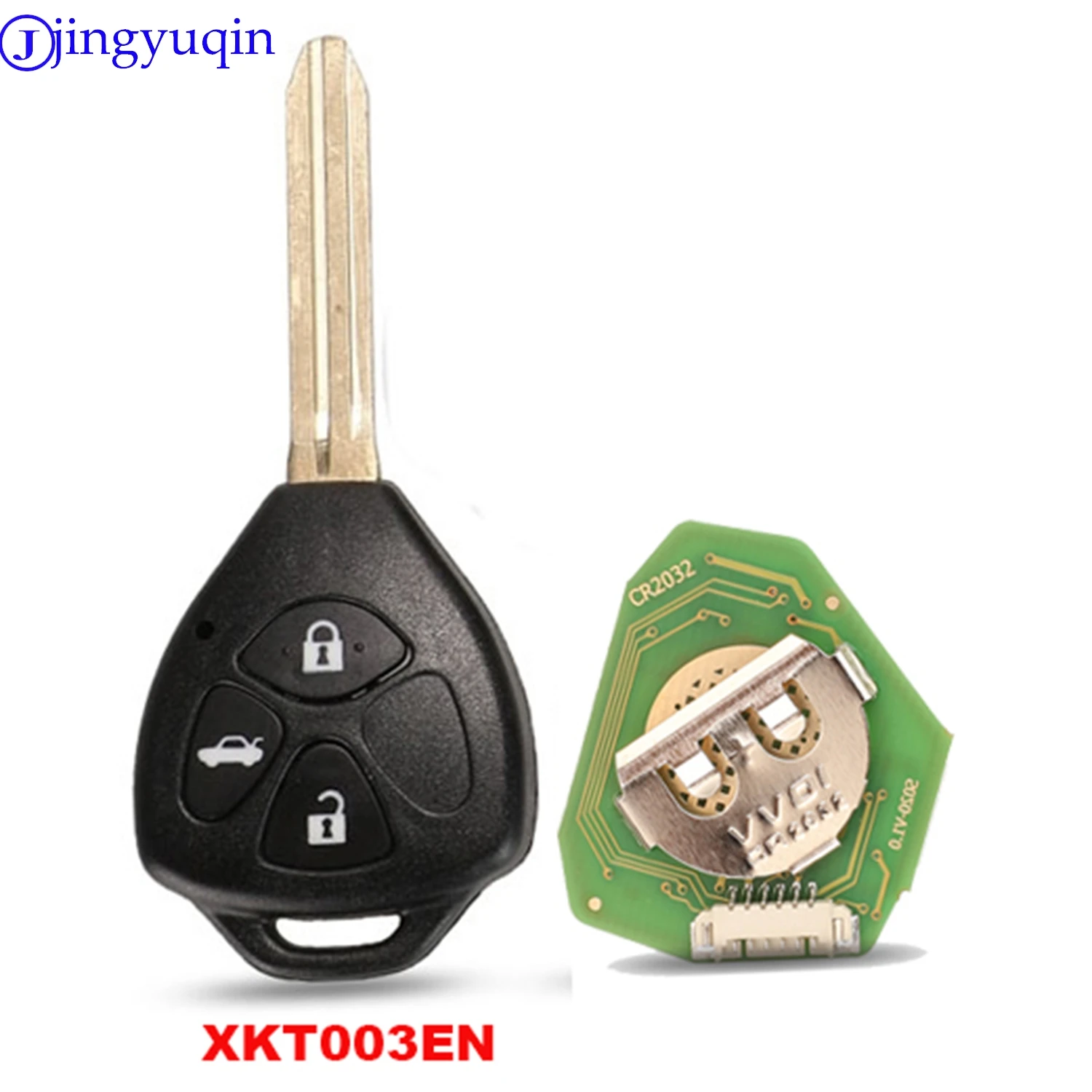 

Универсальный пульт дистанционного управления Xhorse VVDI XKTO02EN XKTO03EN XKTO04EN XKTO05EN без чипа Transpponder для Toyota VVDI2