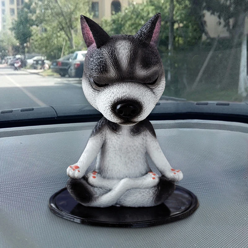 Украшение для автомобиля Husky Erha Вибрирующая голова аксессуары имитация