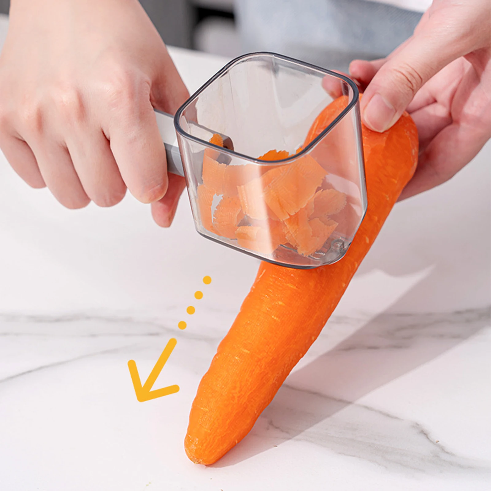 

Potato Peelers Good-Looking Multifunctional Veggie Peeler Hanging Storage Universal for Vegetables Fruits