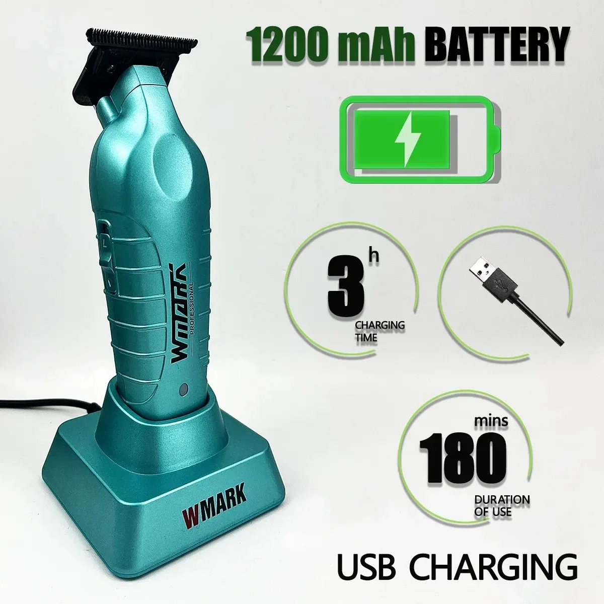 Профессиональный электрический триммер 7000 об/мин высокоскоростной двигатель с