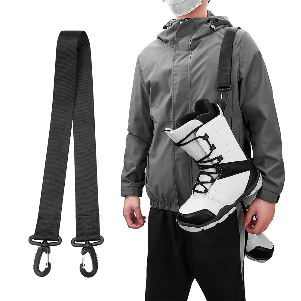 

90cm Ski Snowboard Boots Carrier Strap Ice Skates Rollerblades Shoulder Straps Winter Skiing Equipment Accessories