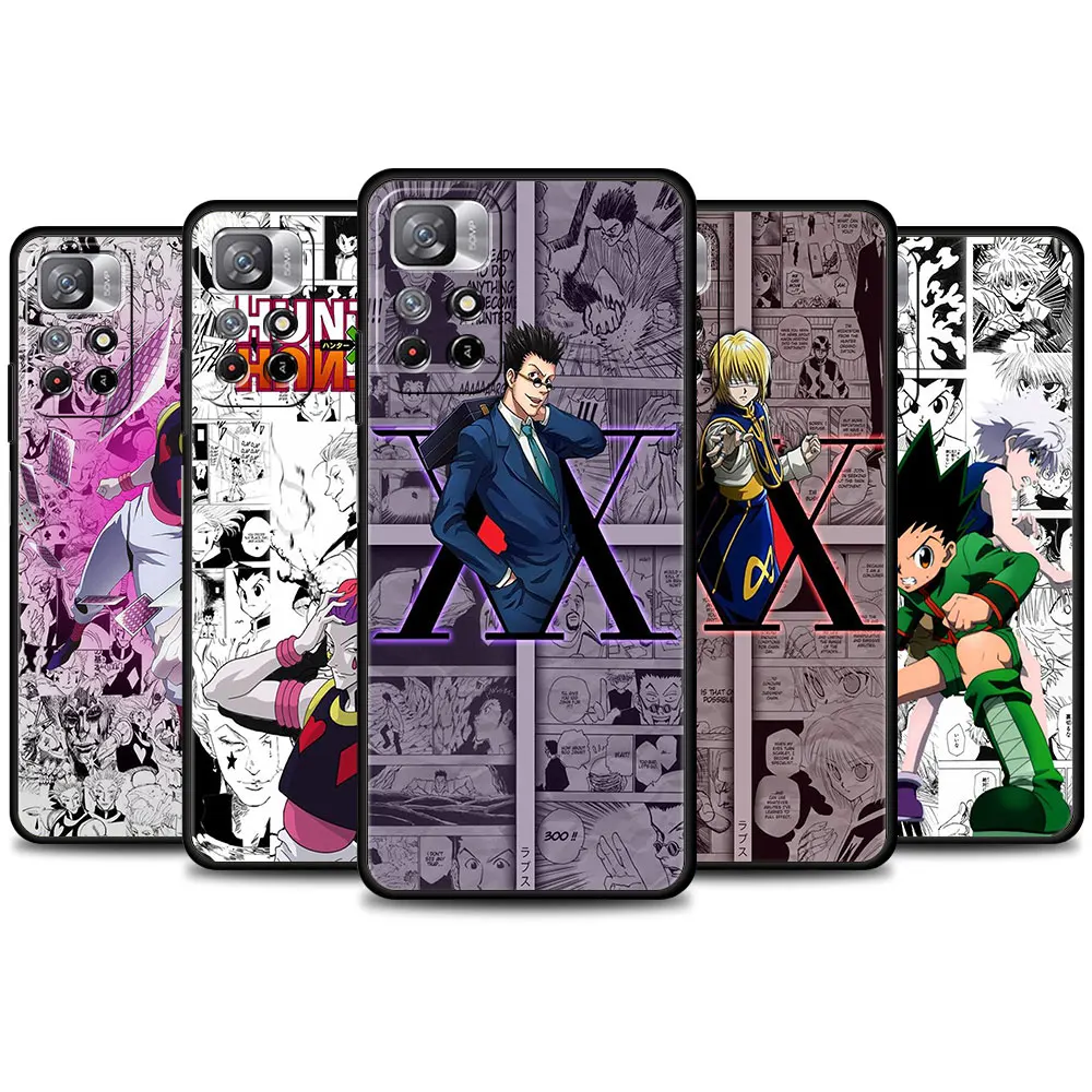 

Case for Xiaomi Redmi Note 9S 9 10 8 11 Pro Plus 7 8T 9T 11T 5G Cover redmi 9C 9 K40 9A 10 8 7A Phone Funda HunterXHunter Hisoka