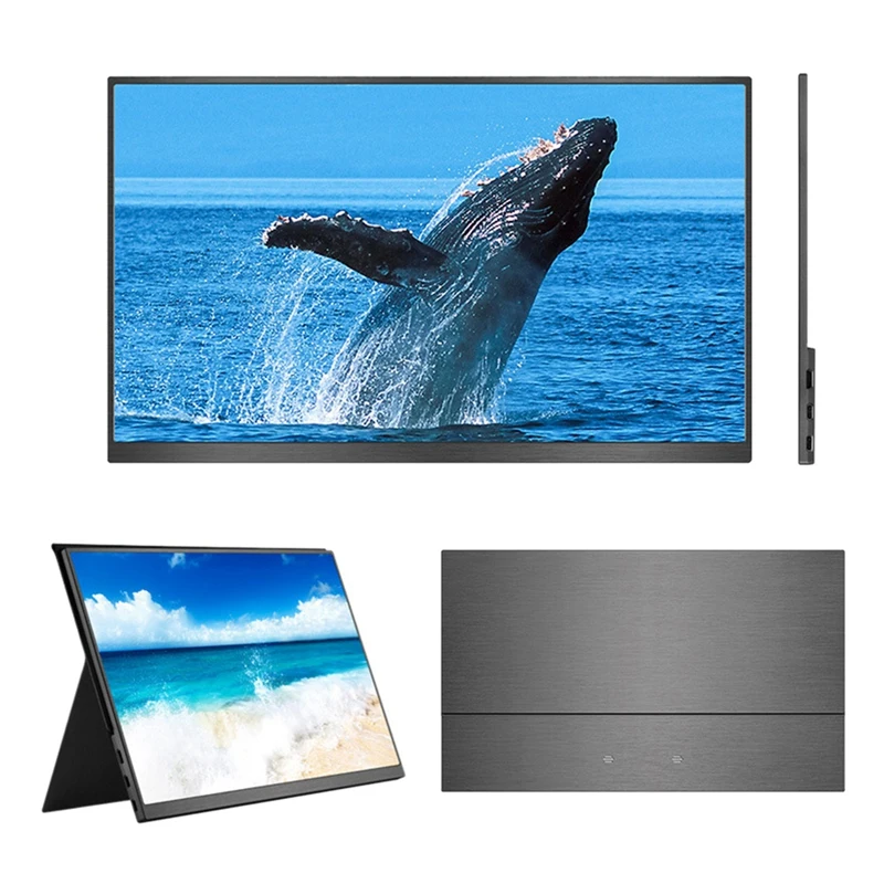 

T16A 15.6-Inch HDMI-Compatible Ultra-Thin Touch Portable Display 1080P HD Support TYPE-C Interface Display