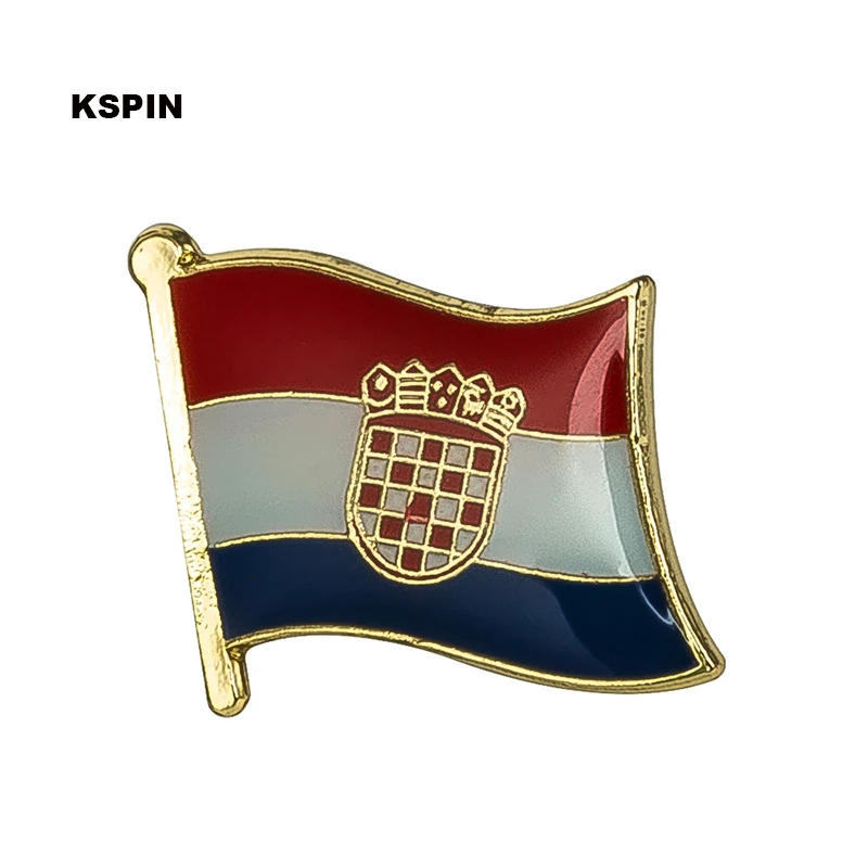 

Croatia Flag Badge Flag Laple Pin Badges Flag Brooch