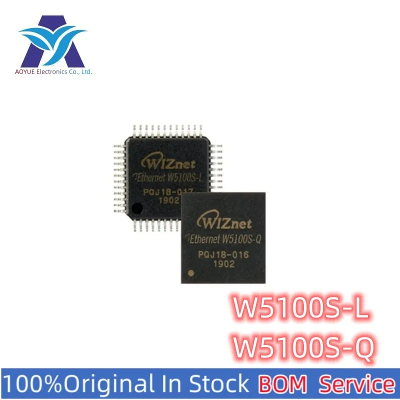 

New Original Stock Electronic Components W5100S-L W5100S-Q Communication interface Ethernet chip MCU One Stop BOM Service