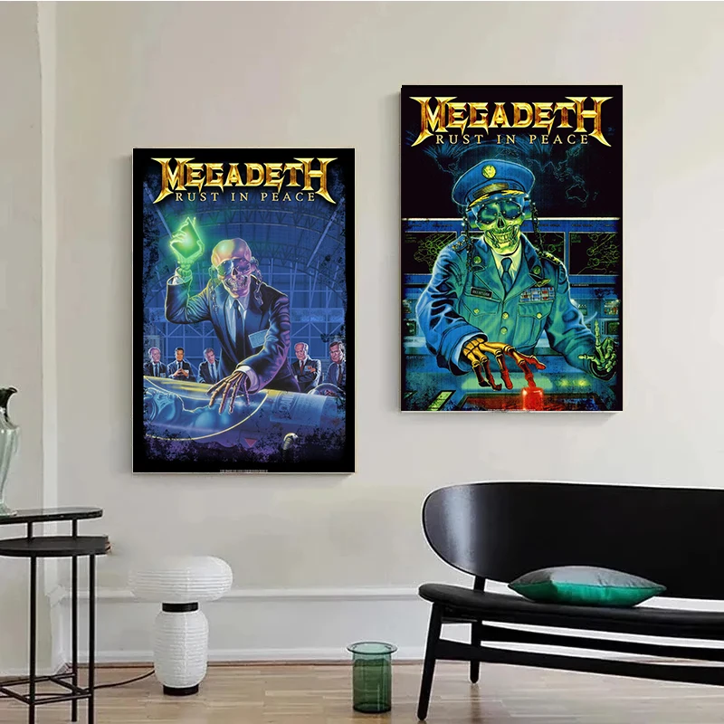 Винтажный постер Megadeth