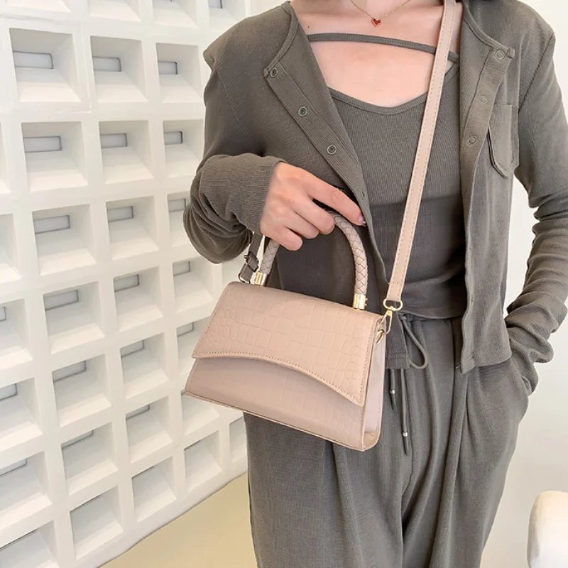 Pu Leather Shoulder Bag Fashion Designer Handbags Top Handle Bags for Women Casual Crossbody Bags Luxury Bag