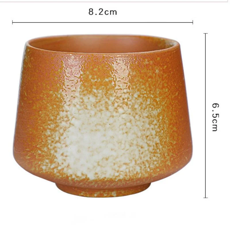 200 мл керамическая чайная кружка грубая керамика чашка семейный чайный набор