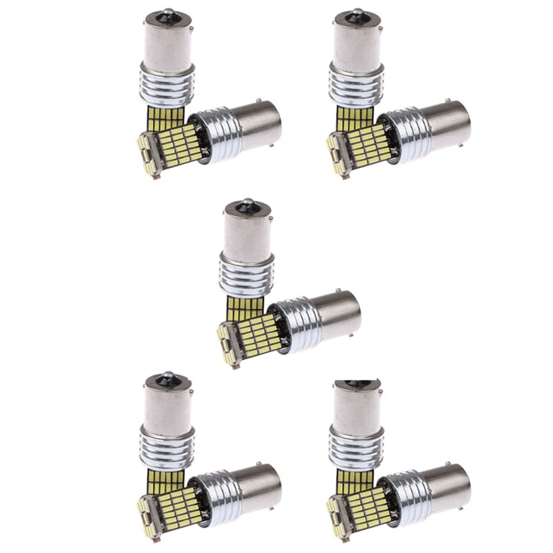 

10X 1156LED Canbus 15 SMD BA15S P21W, высокая мощность, белый цвет, 6000K, задний тормоз автомобиля