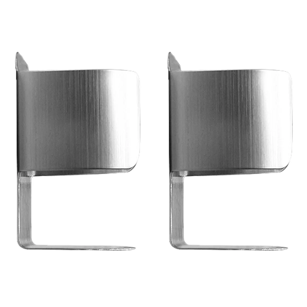 

2 Pcs Metal Holder Head Organizer Bathroom Holder Case Caddy Storage Rack