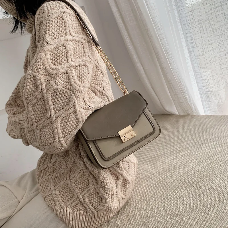 Women's PU Retro Fashion Shoulder Small Square Bag сумка женская через плечо Luxury Crossbody Purses and Handbags Free Shipping