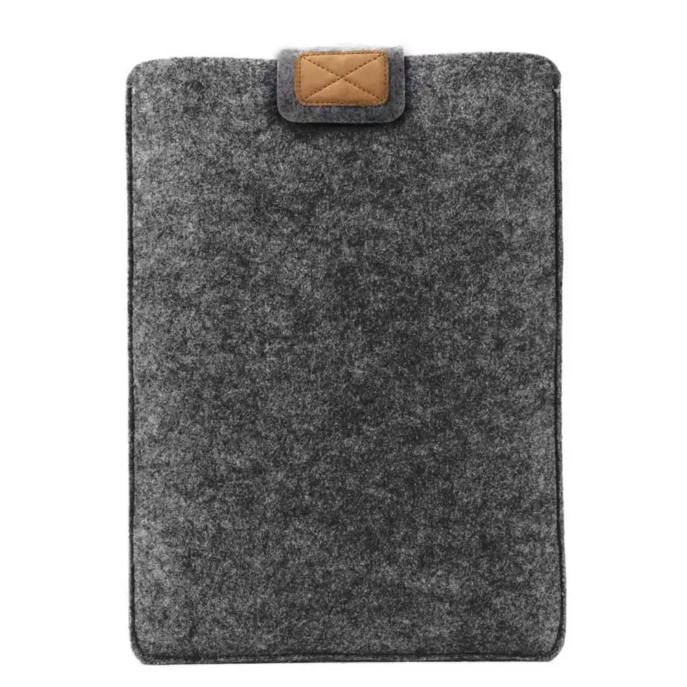 

Solid Color Wool Felt Cover Case 112 13 15 Inch Protective Laptop Bag for Macbook Air Pro Retina Laptop Case Cover