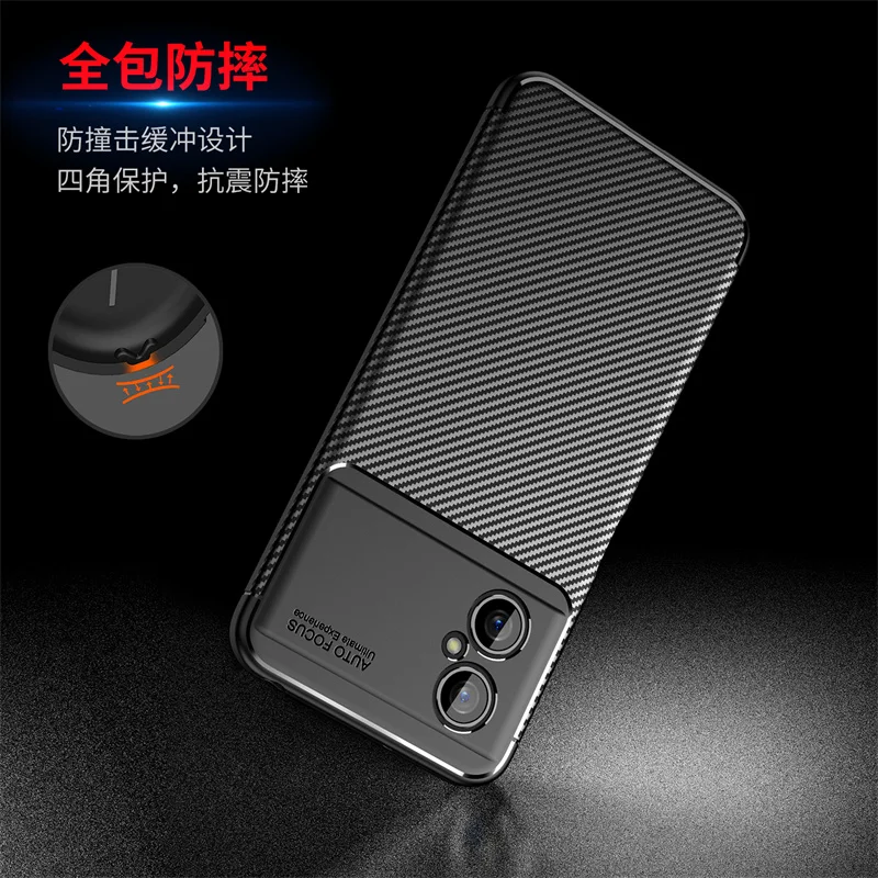 Luxury Case For Poco M4 5G Case For Poco M4 Cover Shell Capa Fundas Soft Silicone Business Protective Back Bumper For Poco M4