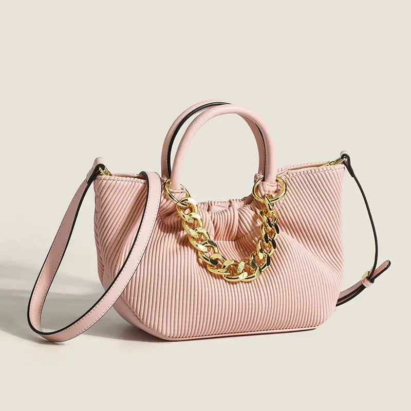 

Women's Cloud Bag Tote Dumpling Messenger Bag Soft Leather Fashion Handbag Tote Shoulder Bag