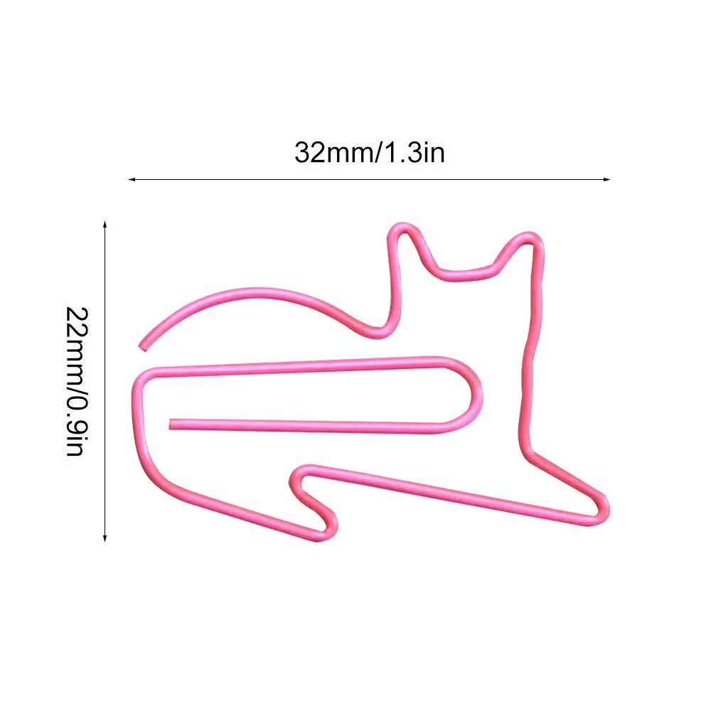 Металлические музыкальные символы в форме животных для книг бумажный лист папка