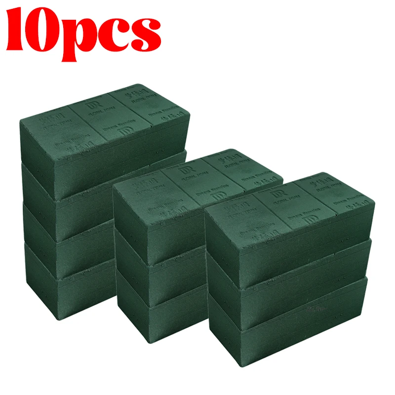 

Зелёный пенопластовый блок для цветов