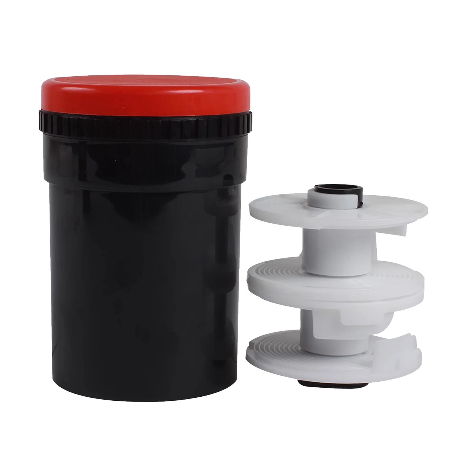 

Compact Developing Tank 2 Spiral Reel For Processing 120 135 126 127 B/W Film