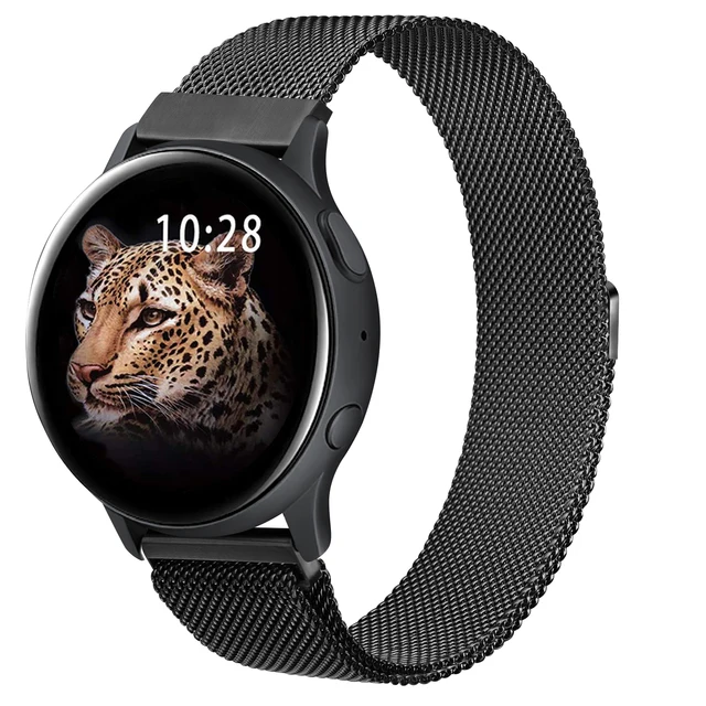 Metal Strap For Garmin Vivoactive 3 4 4s Band Watch Venu 2 Plus 2s SQ Forerunner 245 55 158 Bracelet Milanese Loop