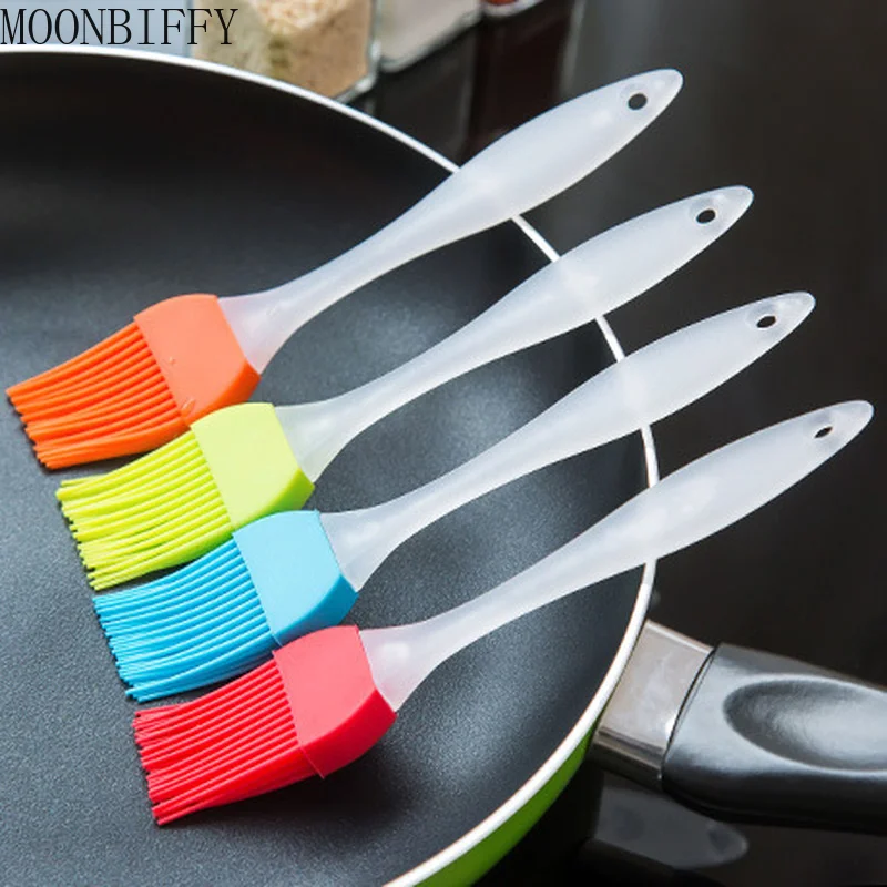 

Split Type Barbecue Brush High Temperature Resistant Silicone Oil Brush Cream Baking Cake Baking Home Kitchen Tools