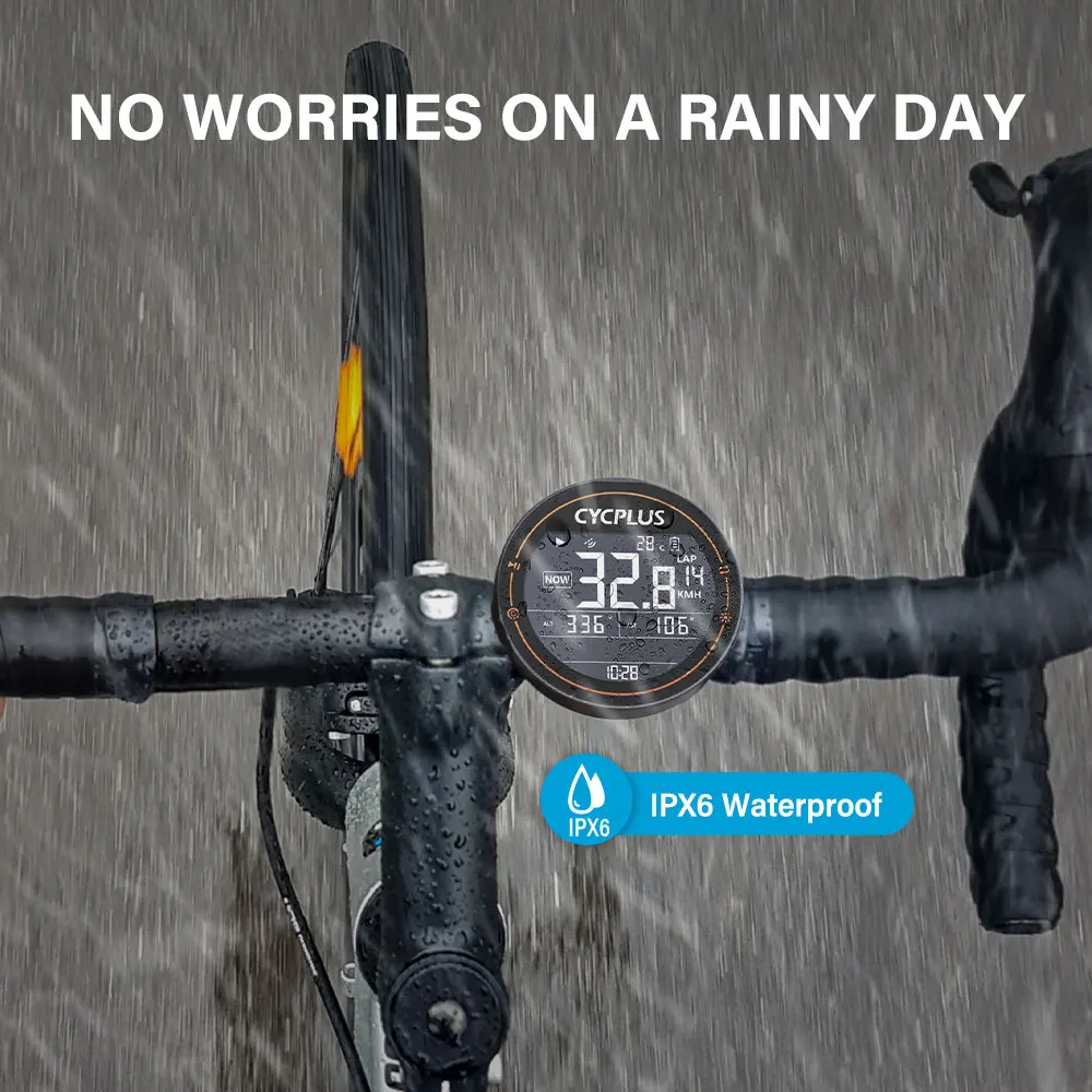 Беспроводной Велосипедный компьютер Ant + Cycplus M2 Gps Bluetooth Водонепроницаемый