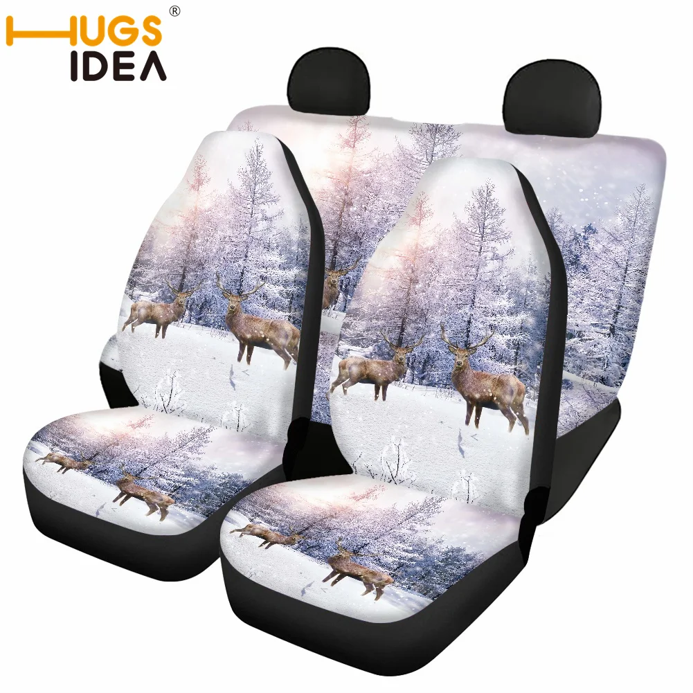 Чехлы на передние и задние сиденья автомобиля 4 шт. | Дом сад